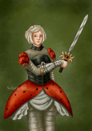 Ladybug Knight - character of misellapuella