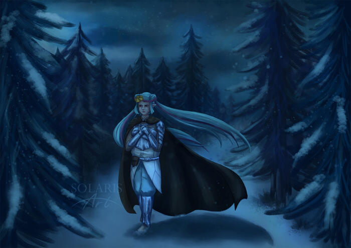 Lumina - character of LacrimaArt