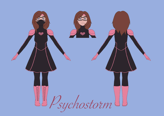 Psychostorm - flat front and back