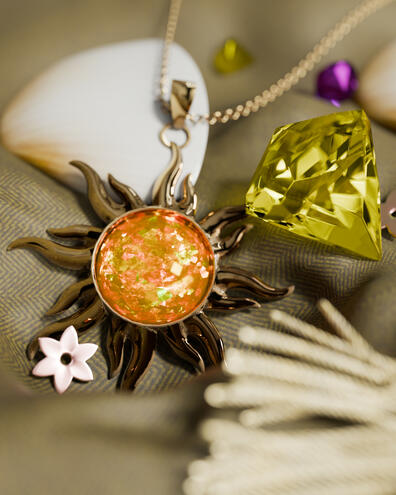 Sun Pendant - Render