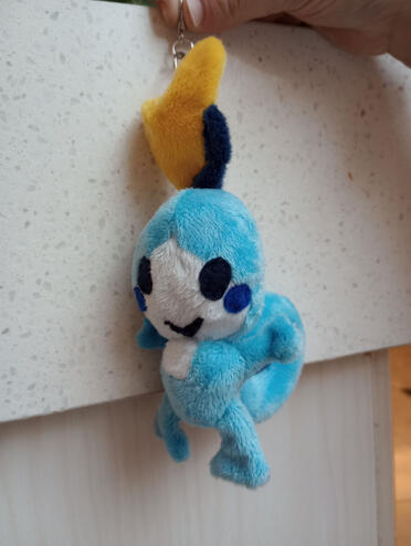 Sobble plush keychain