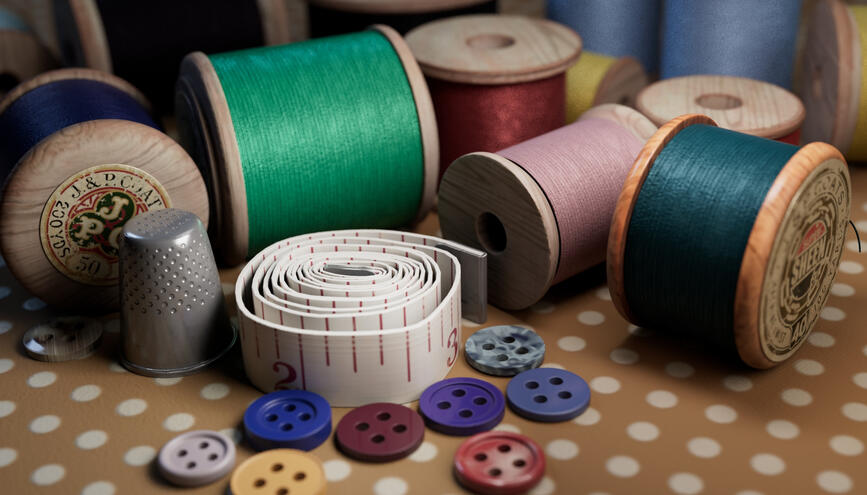 Sewing Table - Render