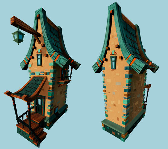 Fantasy House - Render