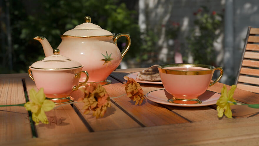 Morning Tea - Render